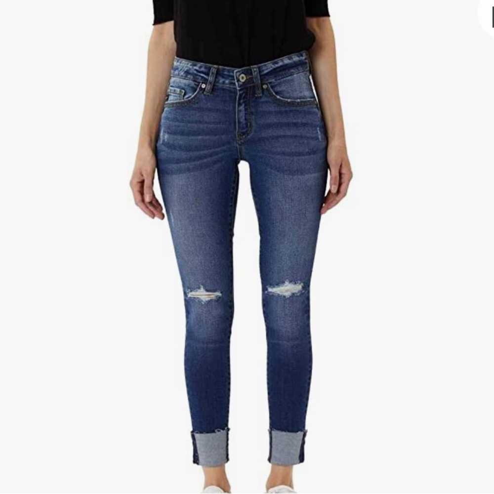 Kan Can Jeans Skinny Distressed